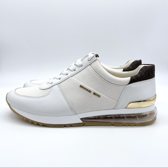 Michael Kors MK Allie Trainer Logo Print Sneakers - Picture 8 of 16